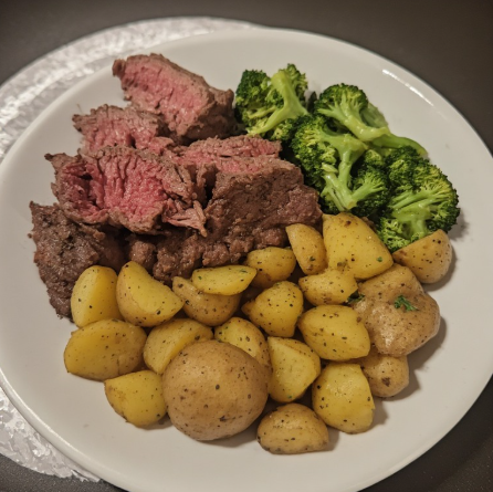 Tom Platz Inspired Massive Leg Day Beef & Potato Meal