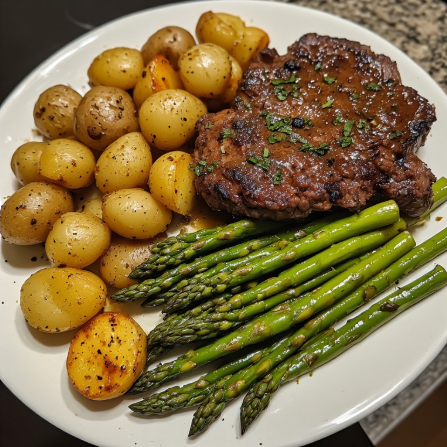 Ronnie Coleman Inspired Ribeye & Potato Mass Dinner