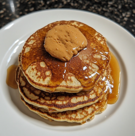 Arnold Schwarzenegger Inspired Protein Pancake Stack