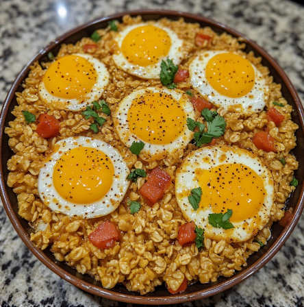 Arnold Schwarzenegger Inspired 8-Egg & Oats Power Breakfast