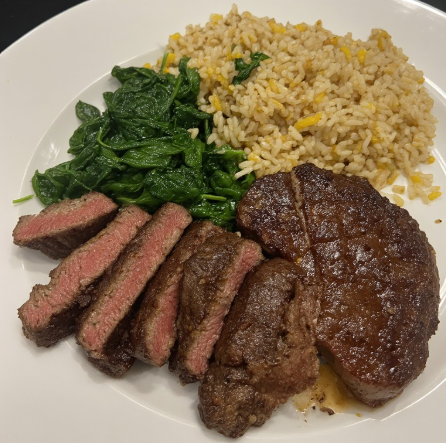 Bodybuilding Legend Inspired Mega Ribeye & Rice Mass Meal