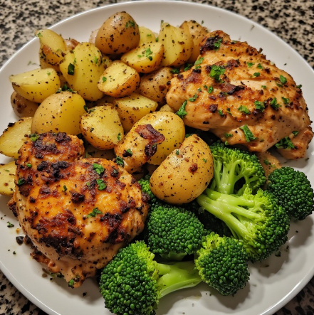 Jay Cutler Inspired Double Chicken & Potato Mass Monster Plate