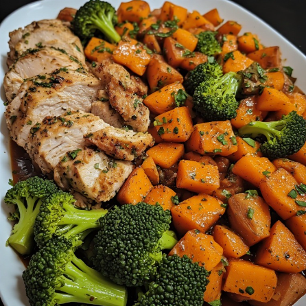 Arnold Schwarzenegger Inspired Mega Turkey & Sweet Potato Feast