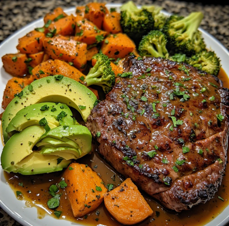 Ronnie Coleman Inspired Ribeye & Sweet Potato Night Feast