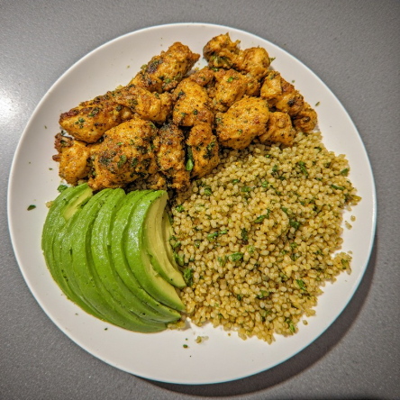 Bodybuilder Inspired Chicken & Quinoa Energy Meal