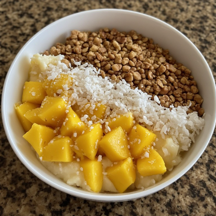Anne Curtis Inspired Mango Coconut Breakfast Bowl