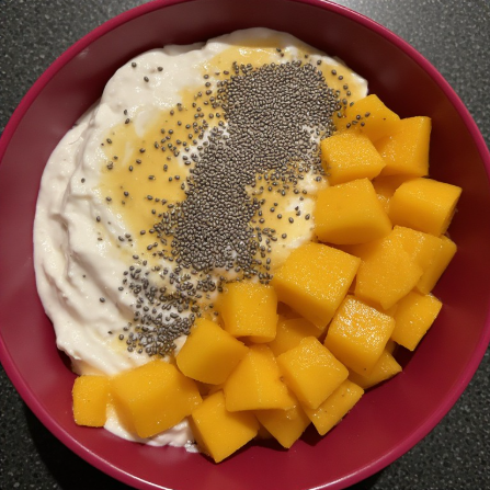 Anne Curtis Inspired Mango Chia Yogurt Bowl