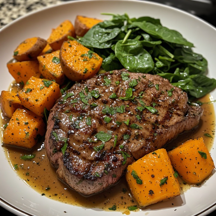 Chris Hemsworth Inspired Steak and Sweet Potato Muscle Meal