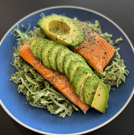 Chris Hemsworth Inspired Salmon and Avocado Recovery Meal