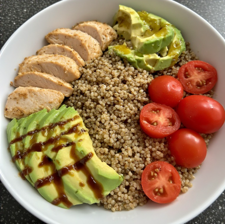 Chris Hemsworth Inspired Chicken and Quinoa Training Bowl