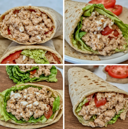 Chris Hemsworth Inspired Tuna Protein Wrap