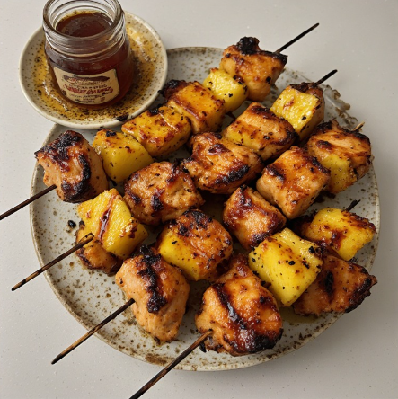 Anne Curtis Inspired Pineapple Chicken Skewers