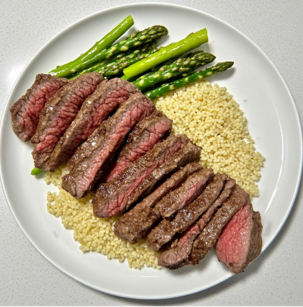 Hugh Jackman Inspired Lean Steak Recovery Meal
