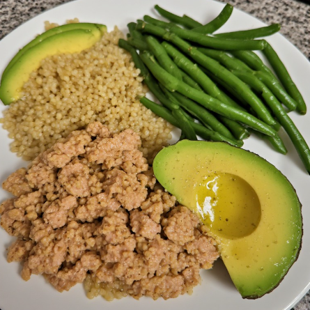 David Gandy Inspired Lean Tuna & Avocado Lunch