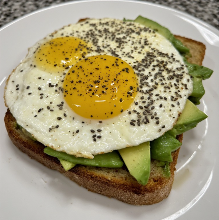 Adriana Lima Inspired Egg & Avocado Toast