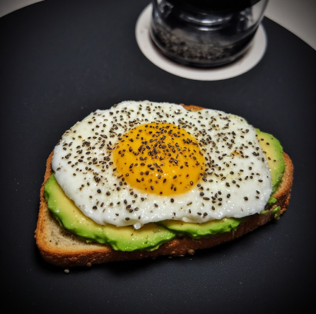Kendall Jenner Inspired Avocado & Egg Toast