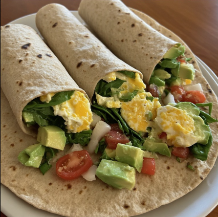 Alessandra Ambrosio Inspired Avocado & Egg Wrap