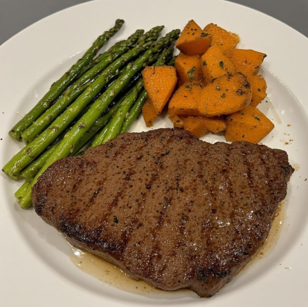 David Gandy Inspired Lean Beef & Sweet Potato Dinner