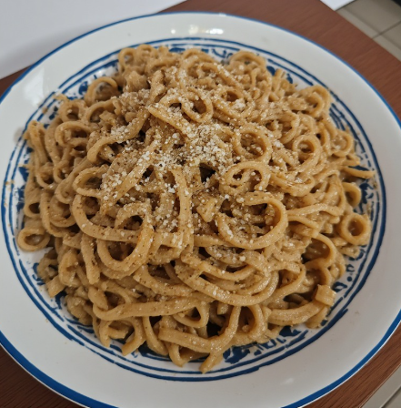 Whole Wheat Eggless Pasta (Vegan)