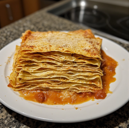 Whole Wheat Lasagna Sheets (Egg-Based)