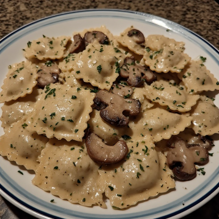 Mushroom & Ricotta Whole Wheat Ravioli
