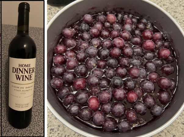 Homemade Dinner Wine (Red Table Wine from Grapes)