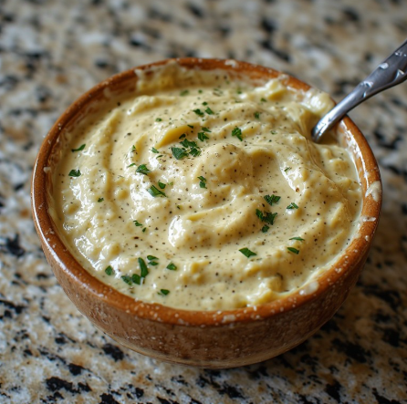 Skordalia (Greek Garlic-Potato Sauce)