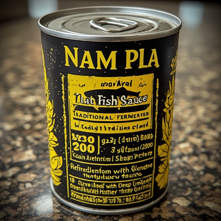 Nam Pla (Thai Fish Sauce – Traditional Fermented)