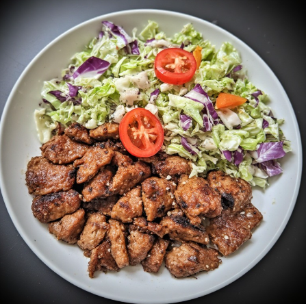 Low-Carb Nyama Choma & Cabbage Salad