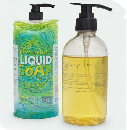 Homemade Liquid Soap (Castile-Style)