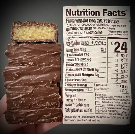 Homemade Bounty-style Bar (Coconut + Chocolate)