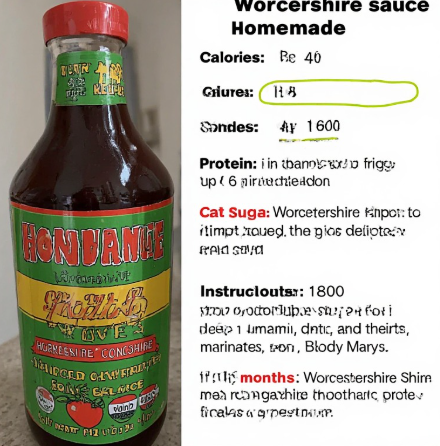 Worcestershire Sauce (Homemade)
