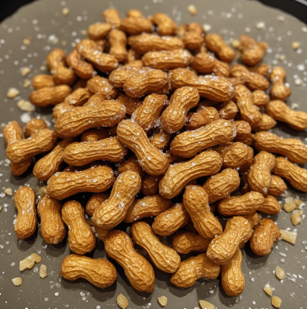 Salted Peanuts (Homemade Roasted & Salted)