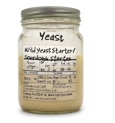 Yeast (Homemade Wild Yeast Starter / Sourdough Starter)