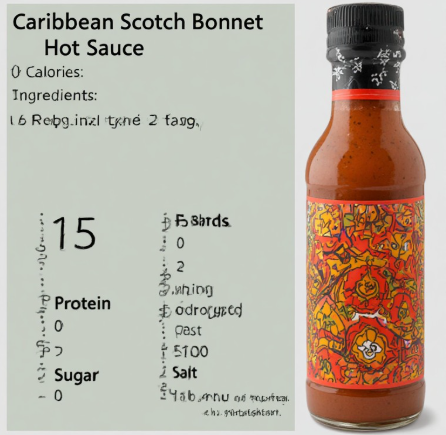 Caribbean Scotch Bonnet Hot Sauce