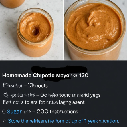 Homemade Chipotle Mayo