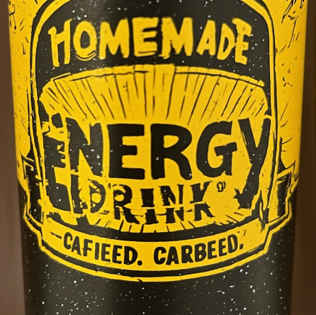 Homemade Energy Drink (Red Bull / Monster Style – Caffeinated, Carbonated)