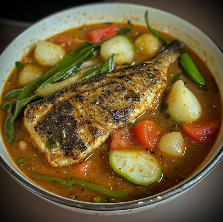 Tuna - Sinigang (Sour Tamarind Soup)
