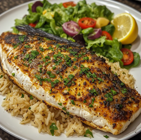 Lapulapu (Grouper) - Baked
