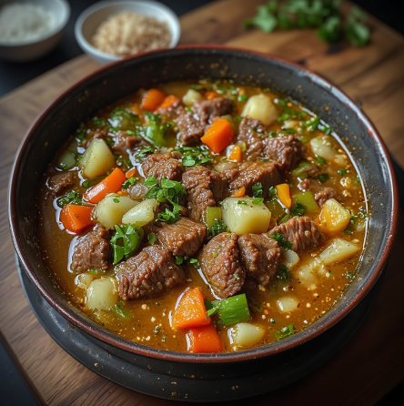 Nilagang Baka (Filipino Beef & Vegetable Soup)