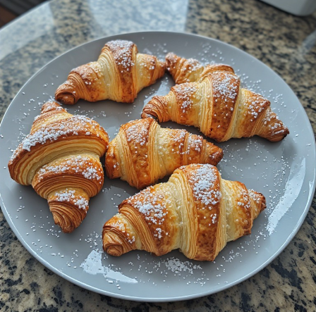 Croissants from Scratch – Small Batch (4–6 pieces)