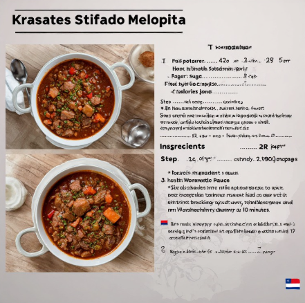 Krasates Stifado Melopita