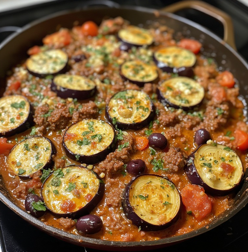 Krasates Kokkina Moussaka