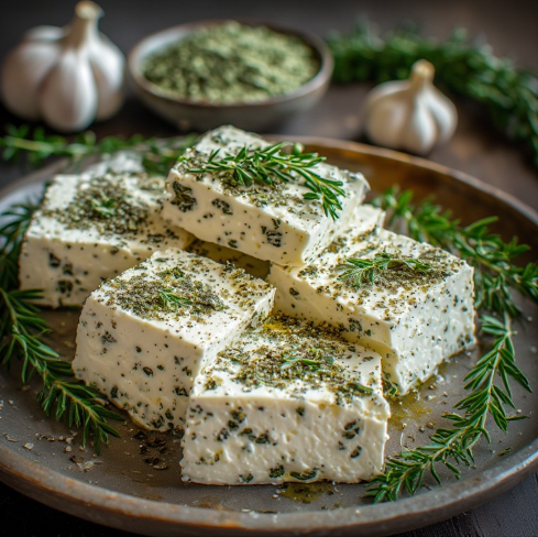 Fermented Feta with Oregano and Thyme