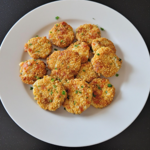 Tomato and Onion Fritters