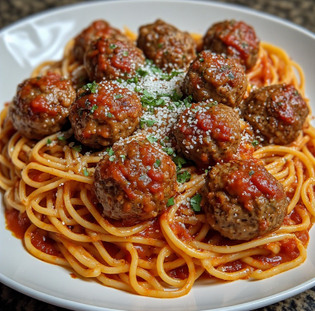 Turkey Meatball Protein Spaghetti
