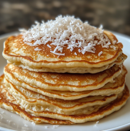 Coconut Protein Pancakes