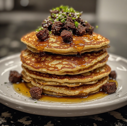 Wagyu Beef & Truffle Savory Protein Pancakes