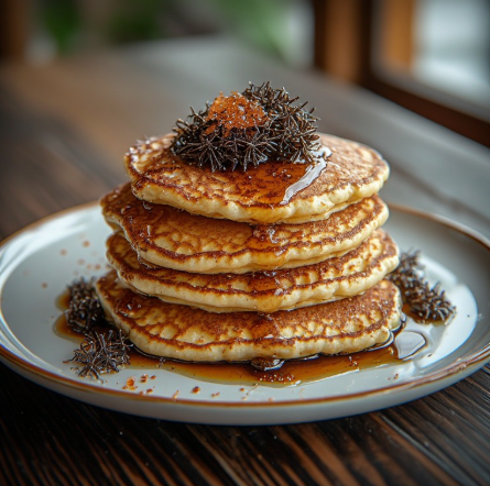 Uni & Yuzu Kosho Savory Protein Pancakes