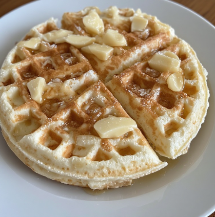Extra Fluffy Greek Yogurt & Vanilla Waffles